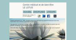 Desktop Screenshot of centrelelotus.be
